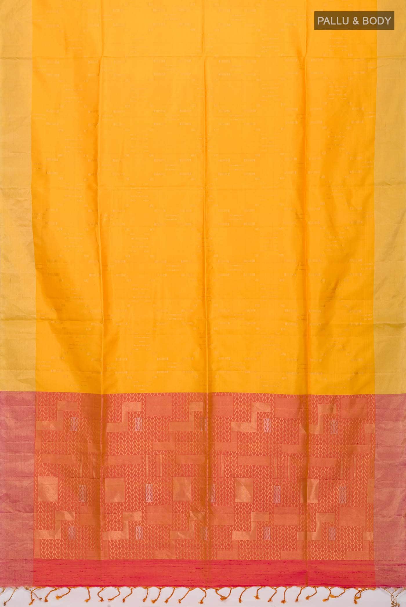 Yellow Soft Silk Saree