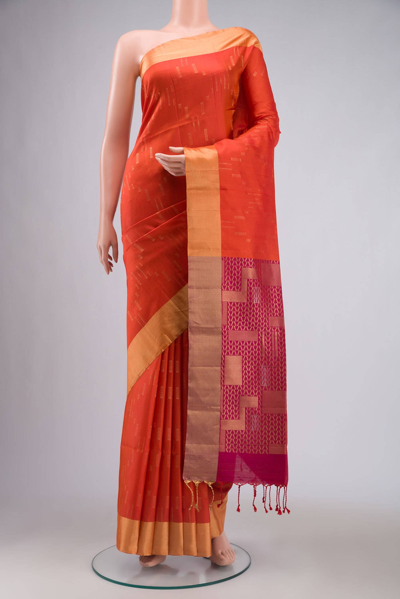 Red Soft Silk Saree