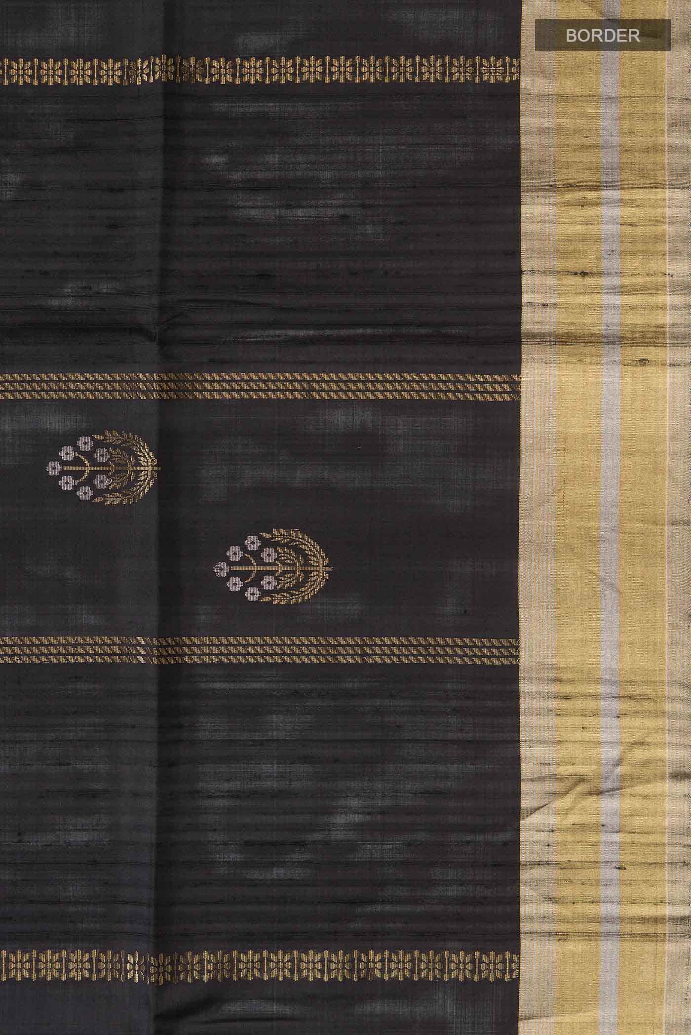 Black Soft Silk Saree