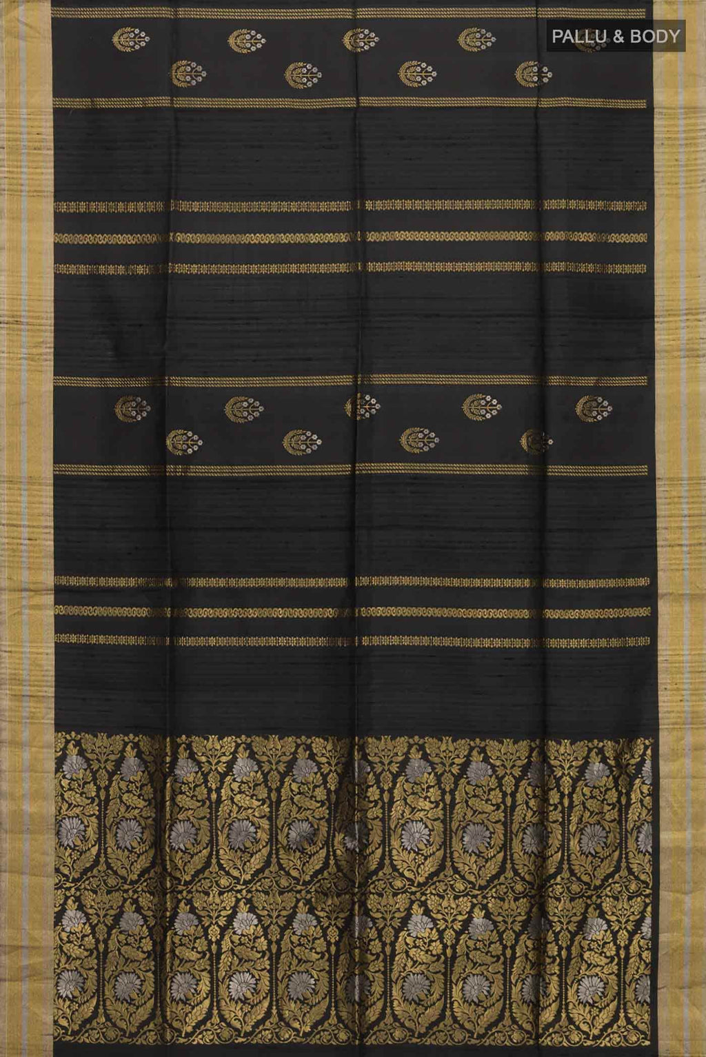 Black Soft Silk Saree