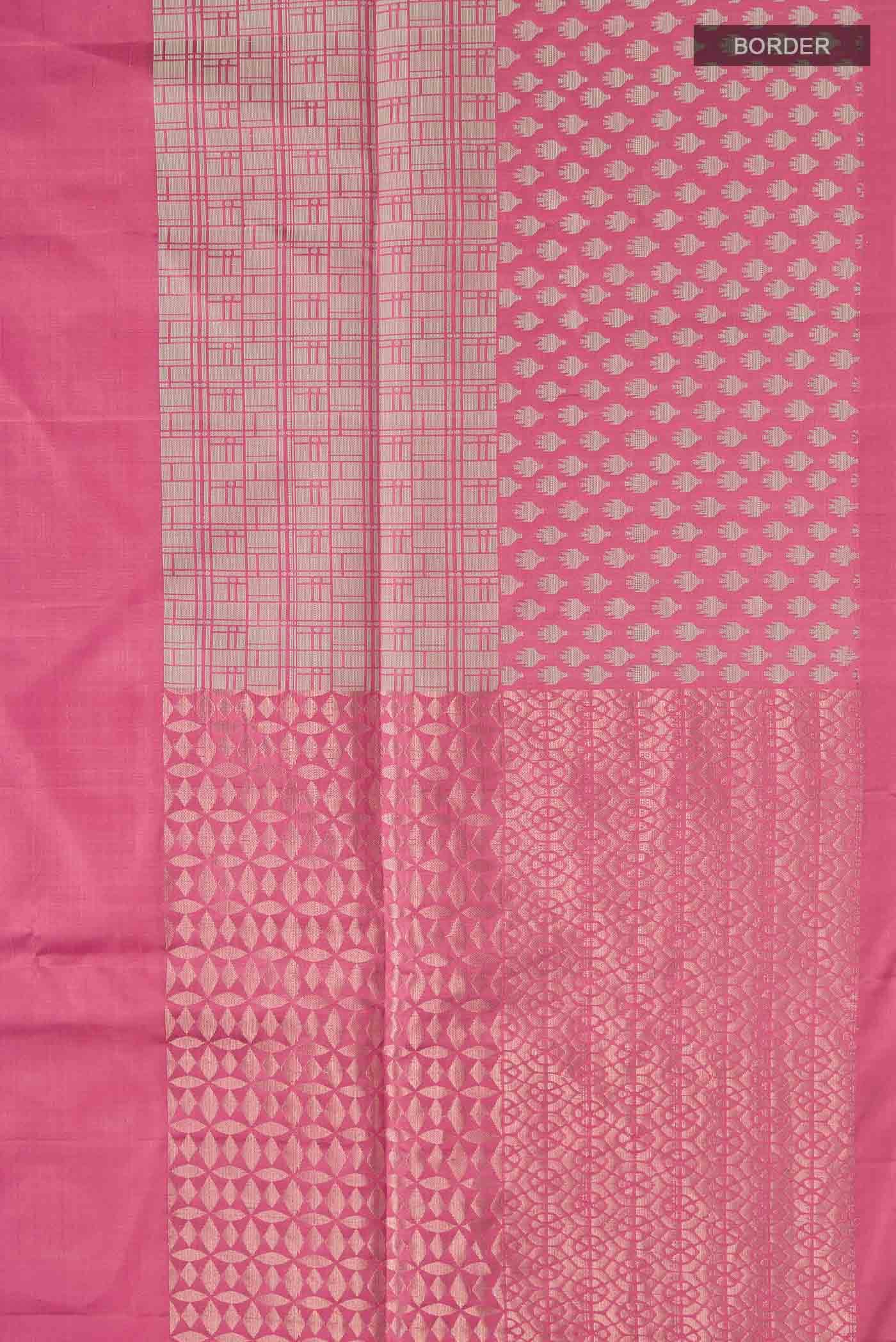 Pink Soft Silk Saree