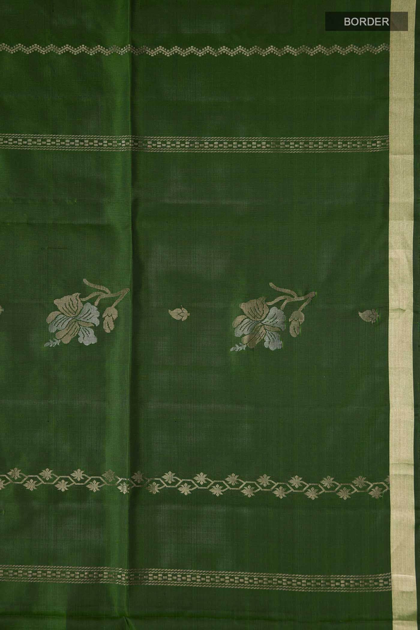 Green Soft Silk Saree