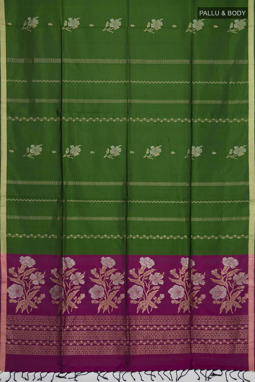 Green Soft Silk Saree