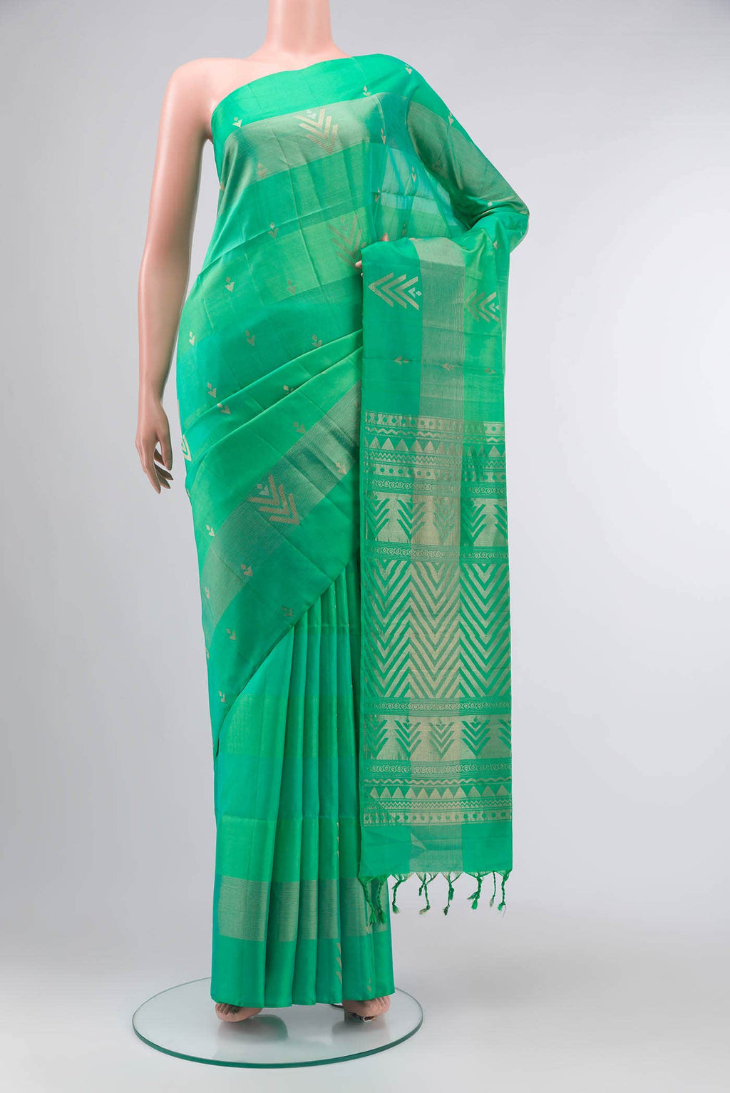 Green Soft Silk Saree
