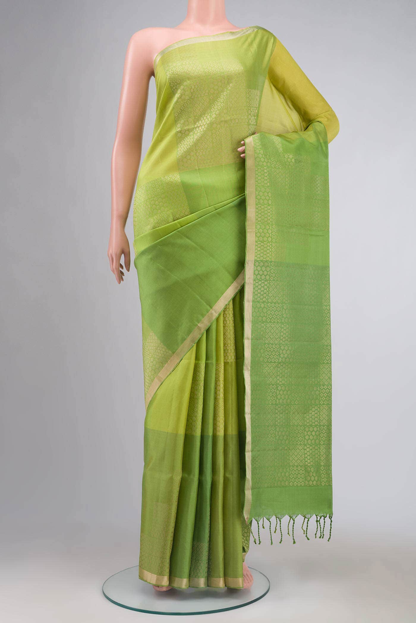 Green Soft Silk Saree