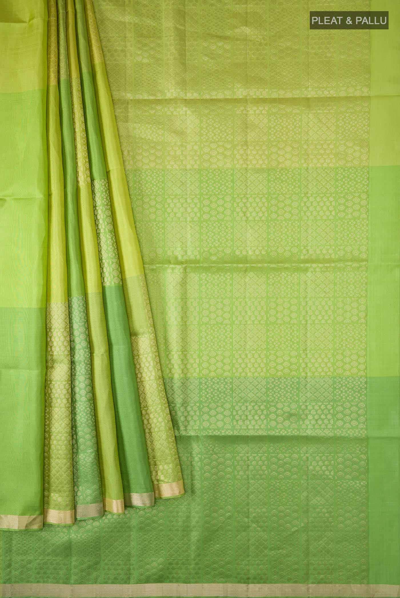 Green Soft Silk Saree