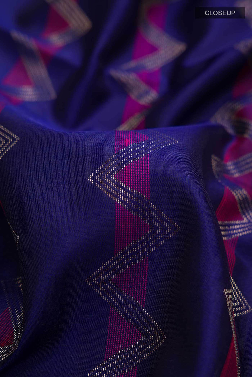 Navy Blue Soft Silk Saree