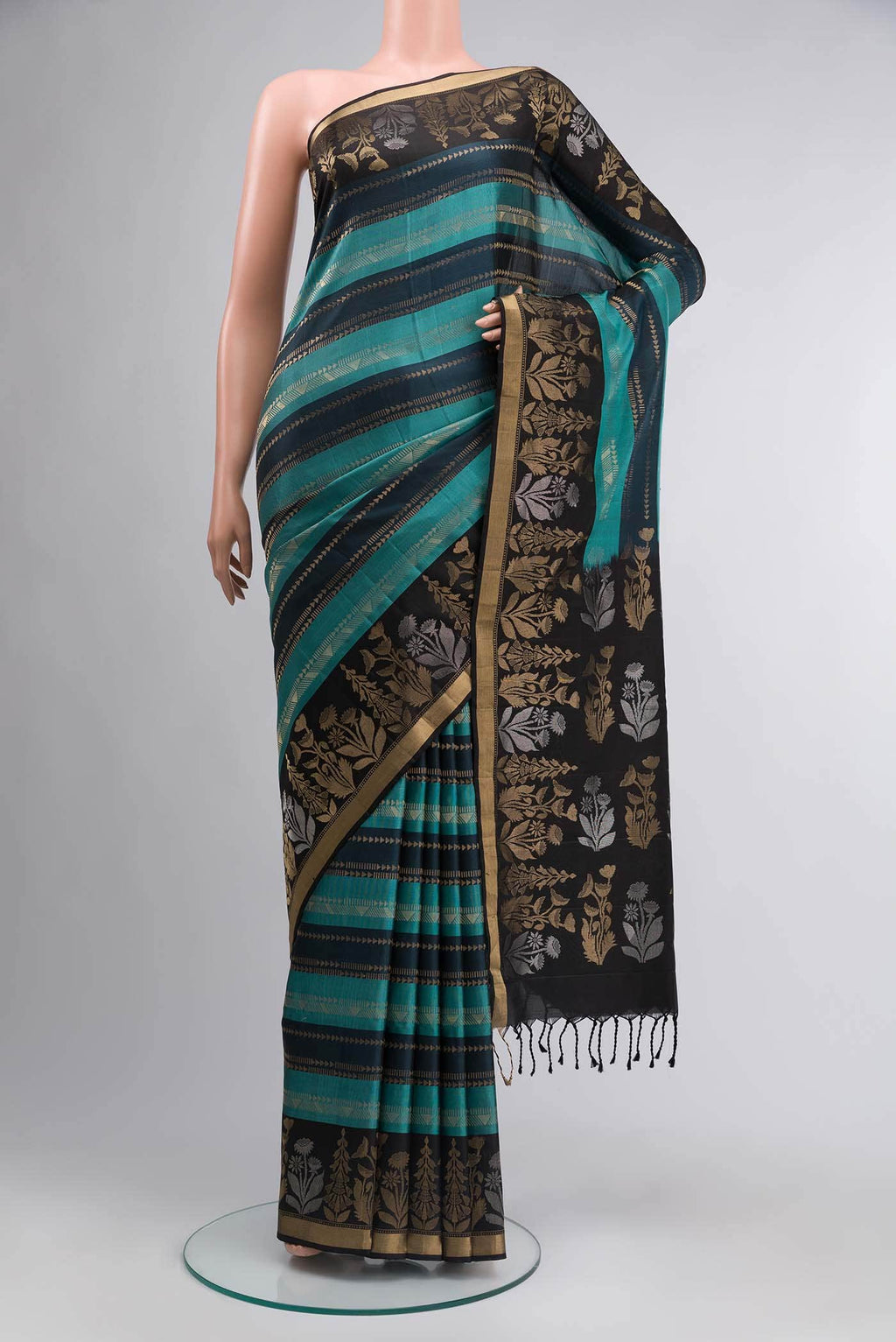 Blue Soft Silk Saree