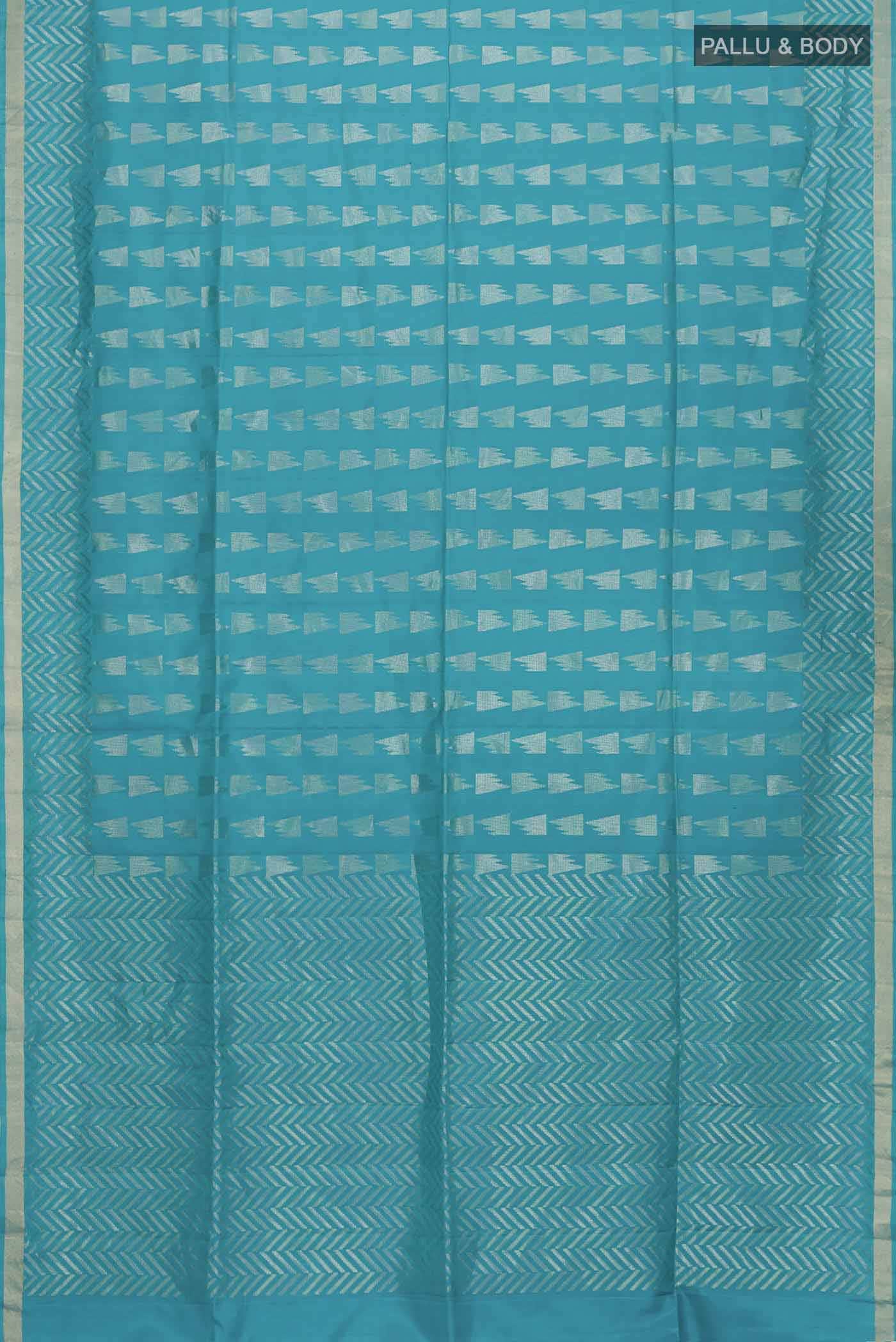 Blue Soft Silk Saree