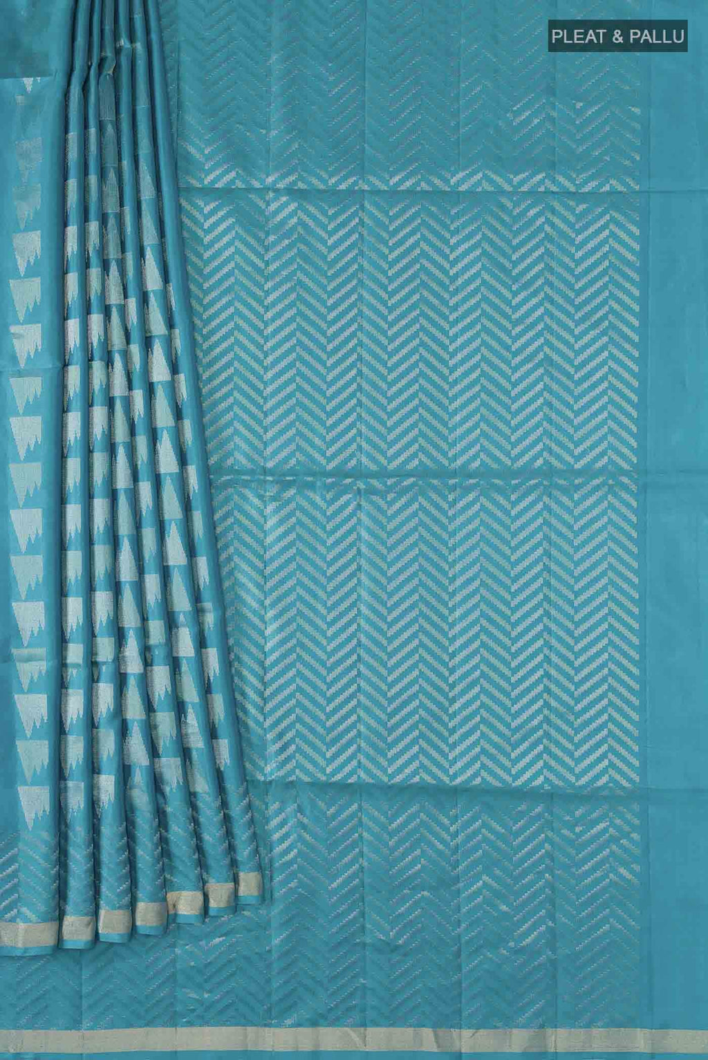 Blue Soft Silk Saree