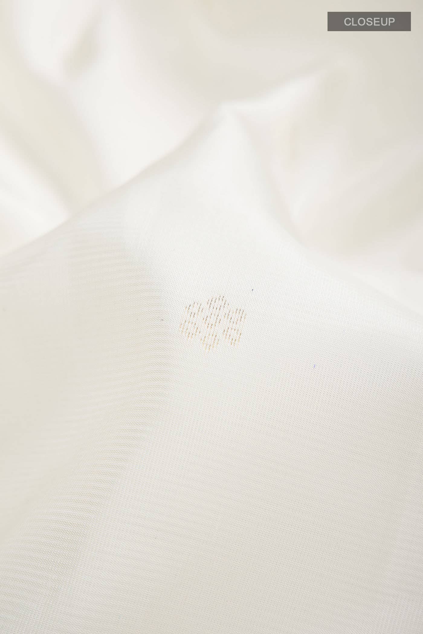 White Soft Silk Saree