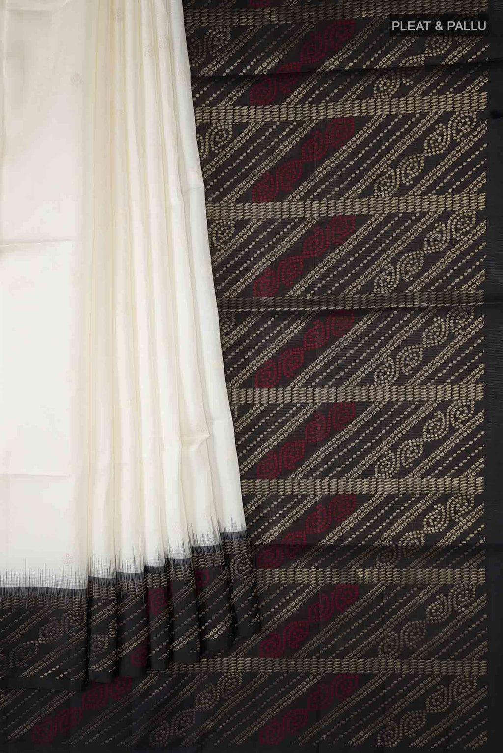 White Soft Silk Saree