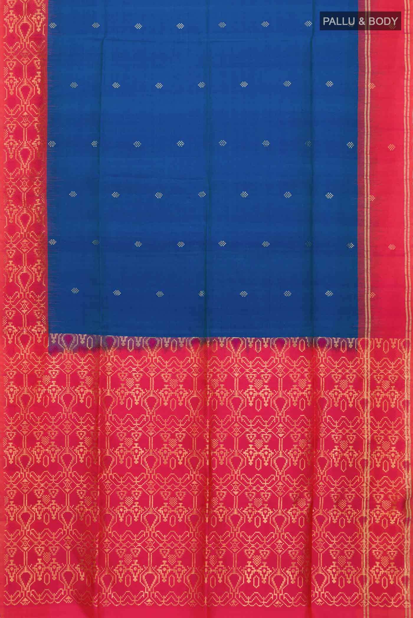 Blue Soft Silk Saree