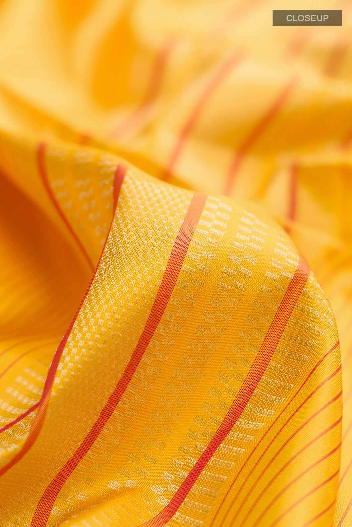 Yellow Soft Silk Saree