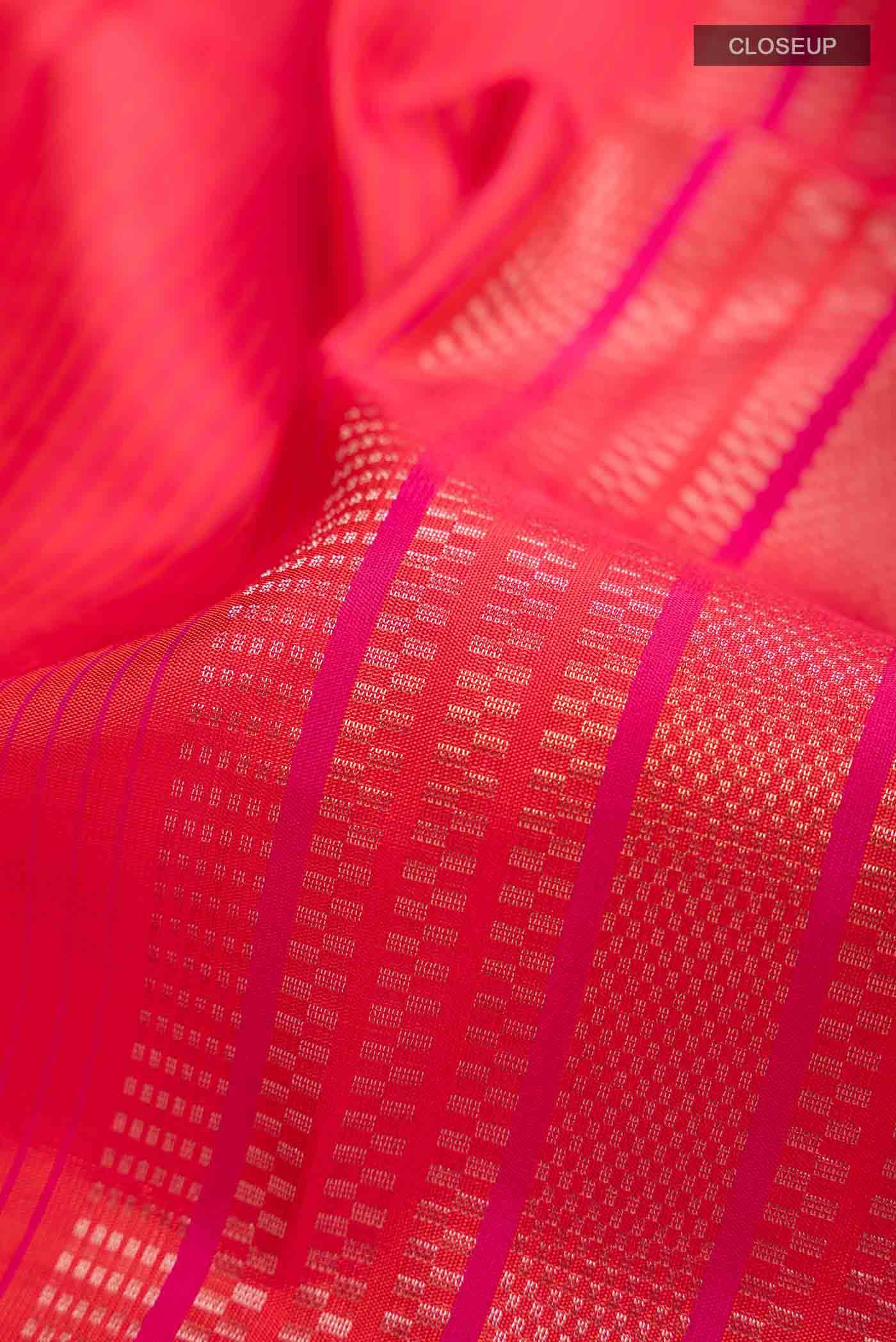 Orange Soft Silk Saree