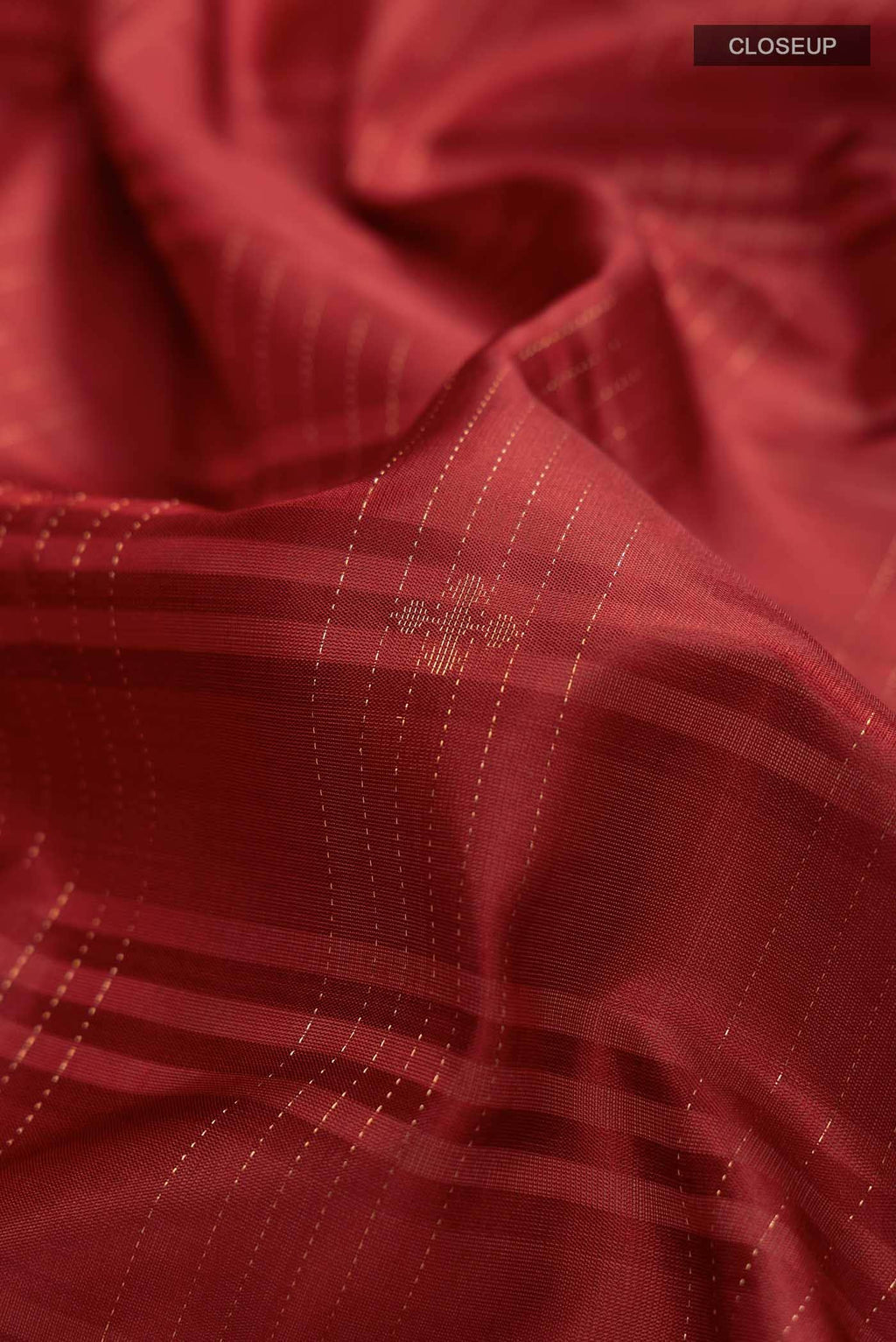 Maroon Dual Tone Soft Silk Saree