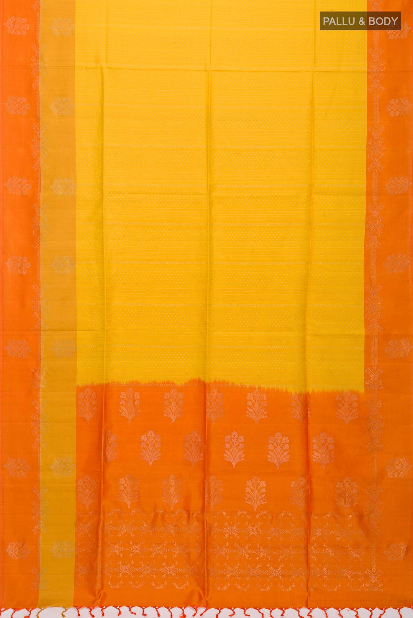Yellow Soft Silk Saree
