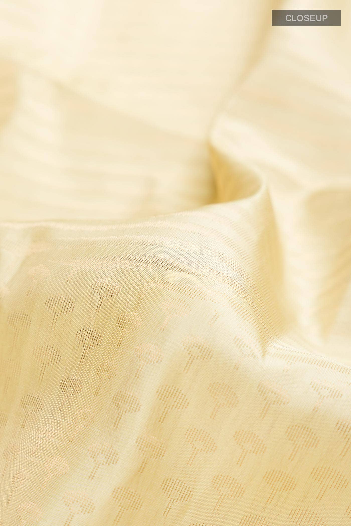 Lemon Yellow Soft Silk Saree