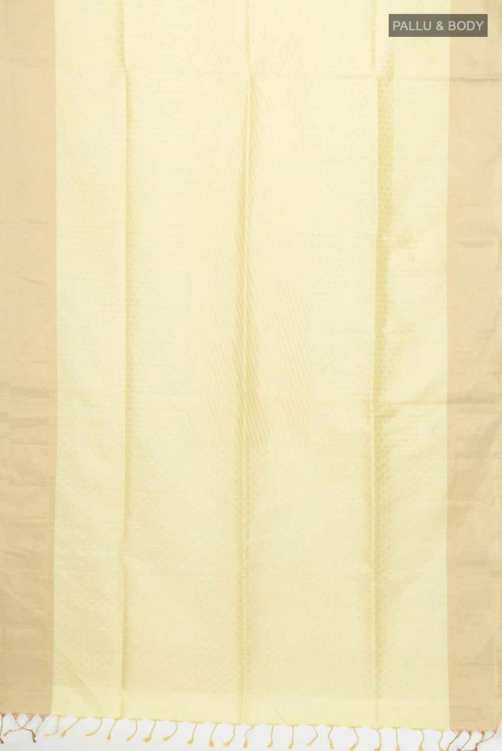 Lemon Yellow Soft Silk Saree