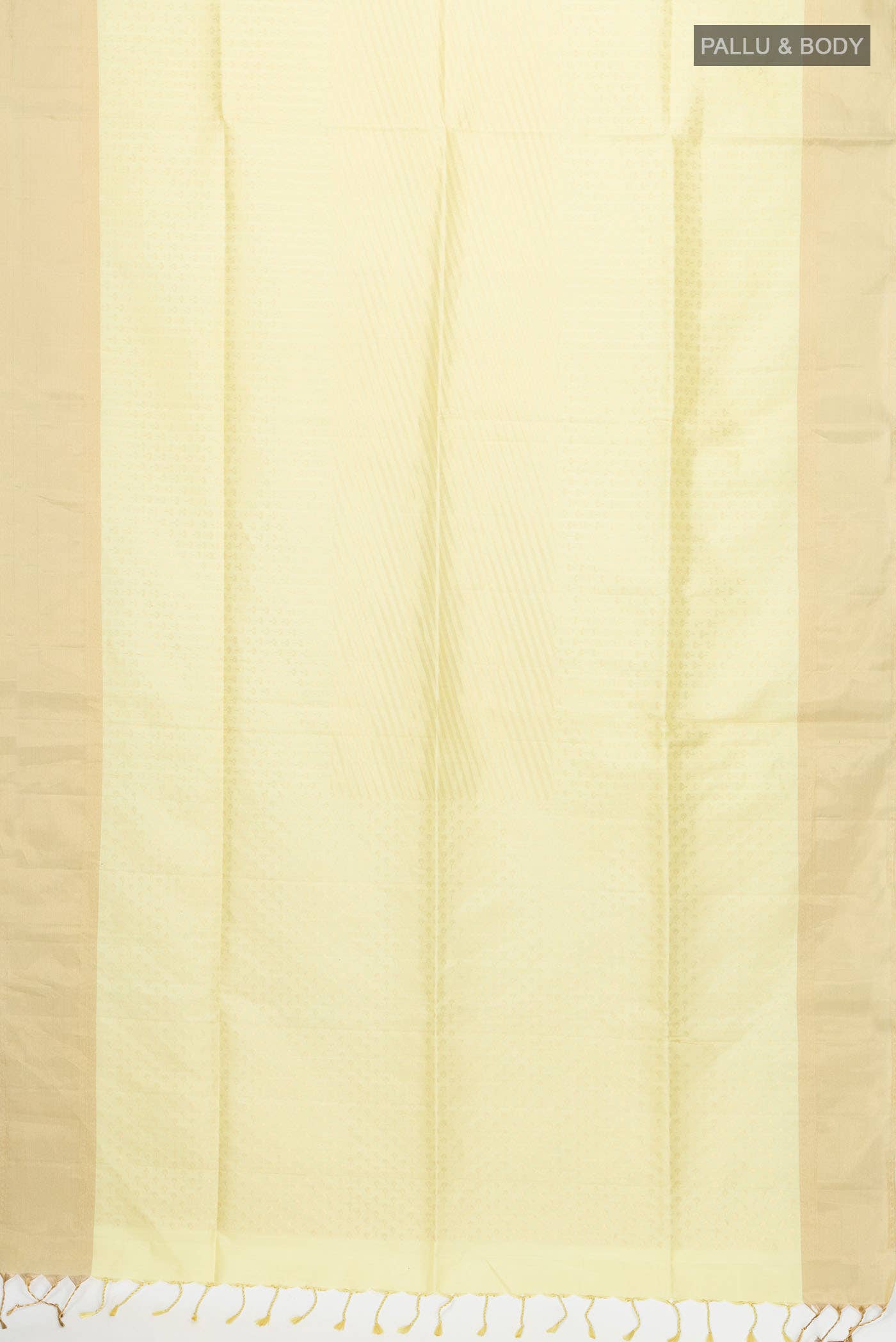 Lemon Yellow Soft Silk Saree
