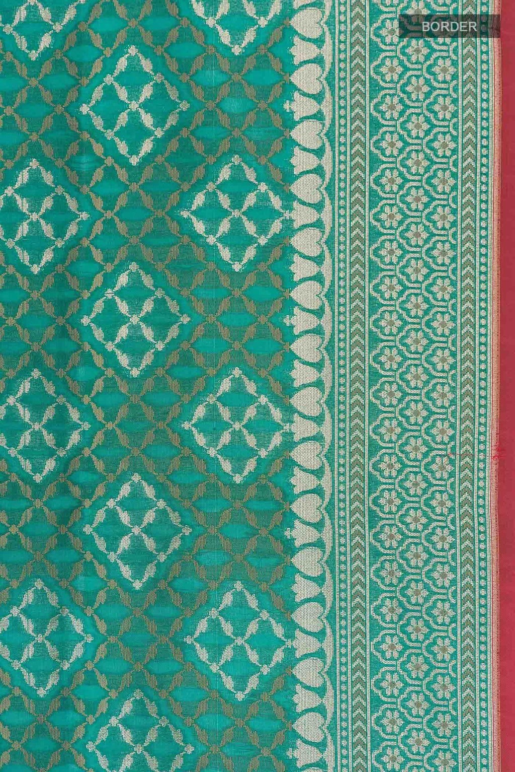 Green Banarasi Silk Saree