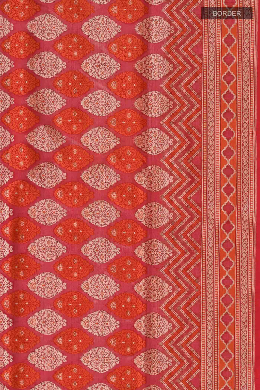 Maroon Banarasi Silk Saree