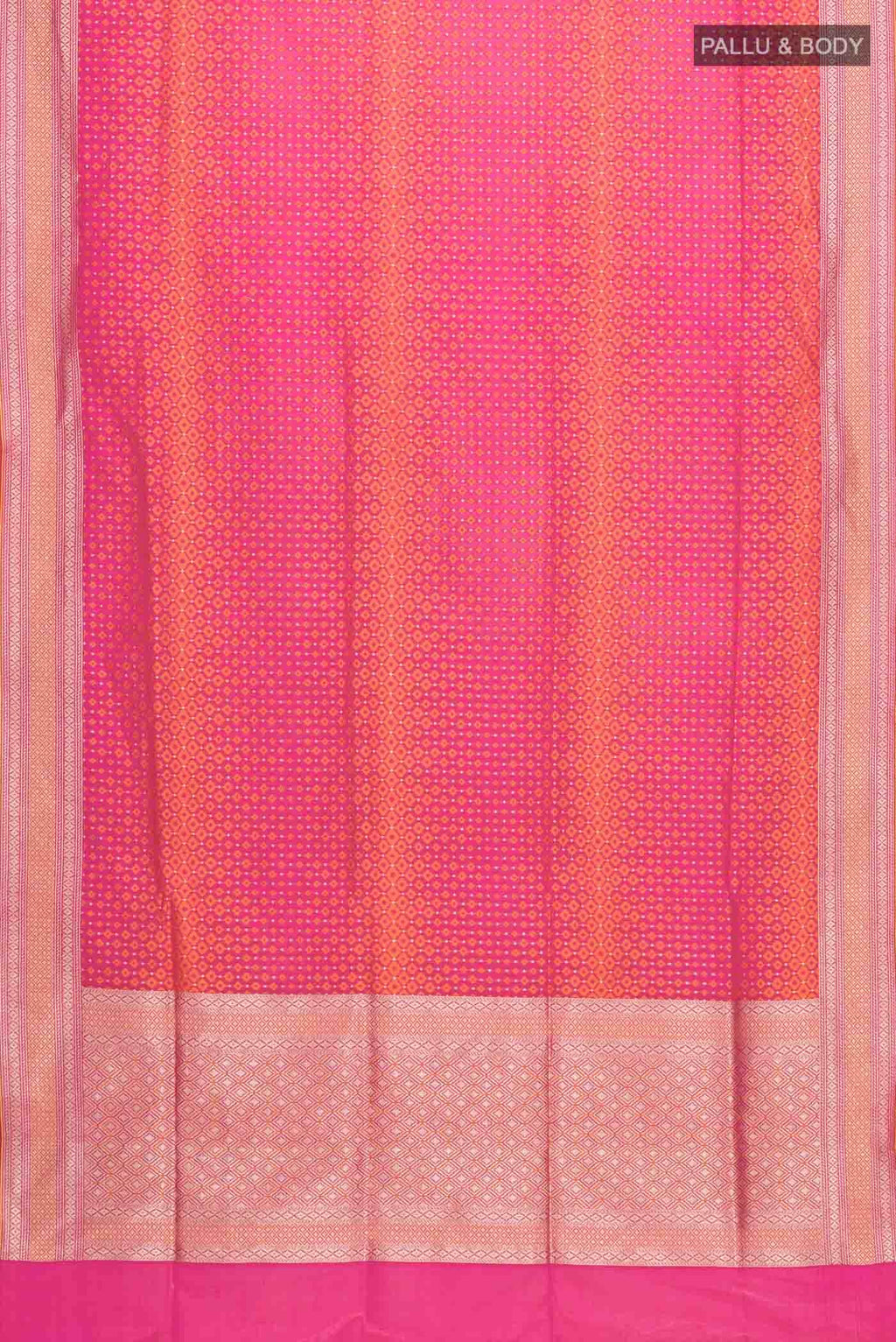 Pink Banarasi Silk Saree