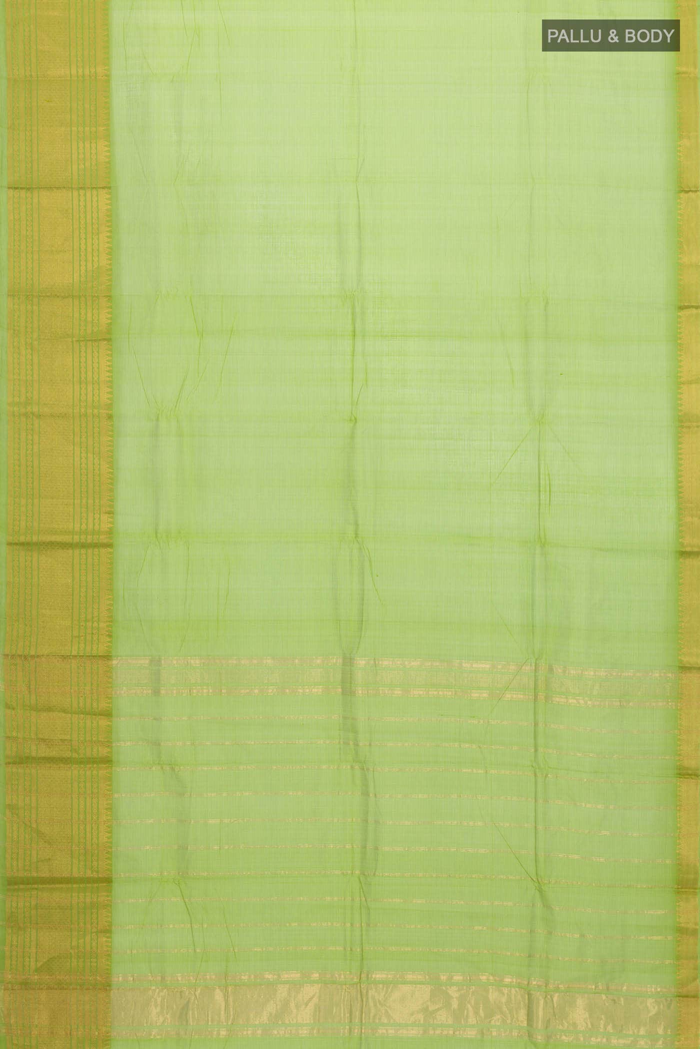 Green Silk Cotton Saree