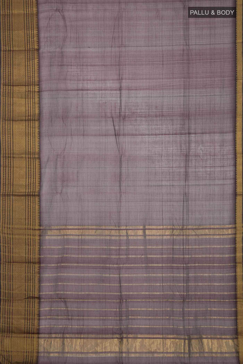 Coffee Brown Silk Cotton Saree
