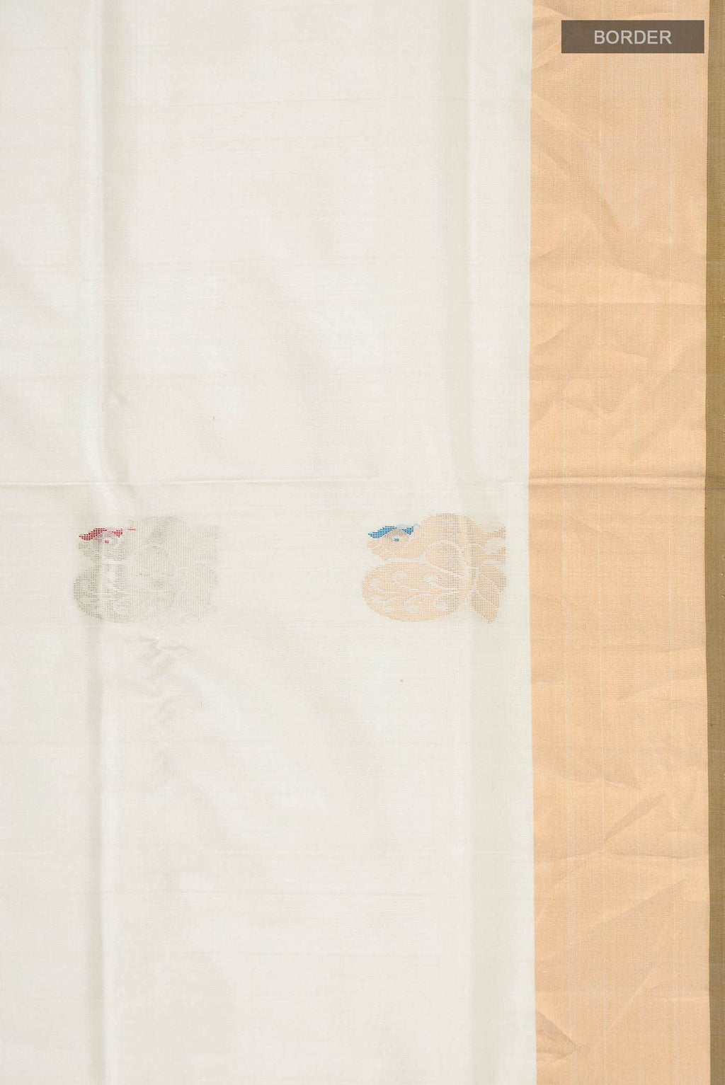 Off White Uppada Silk Saree