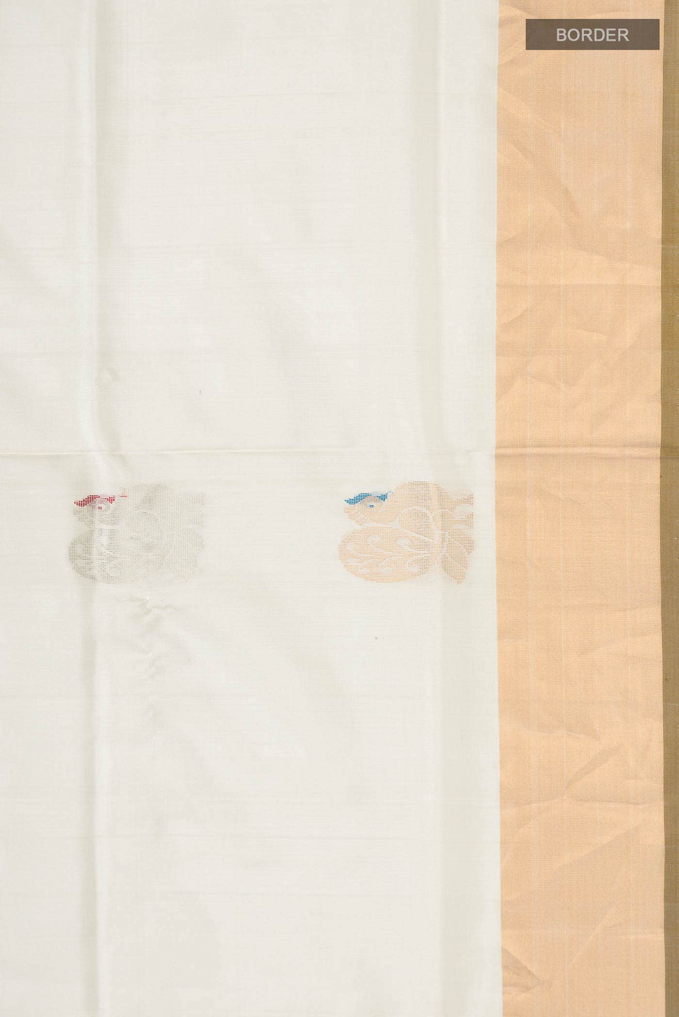 Off White Uppada Silk Saree