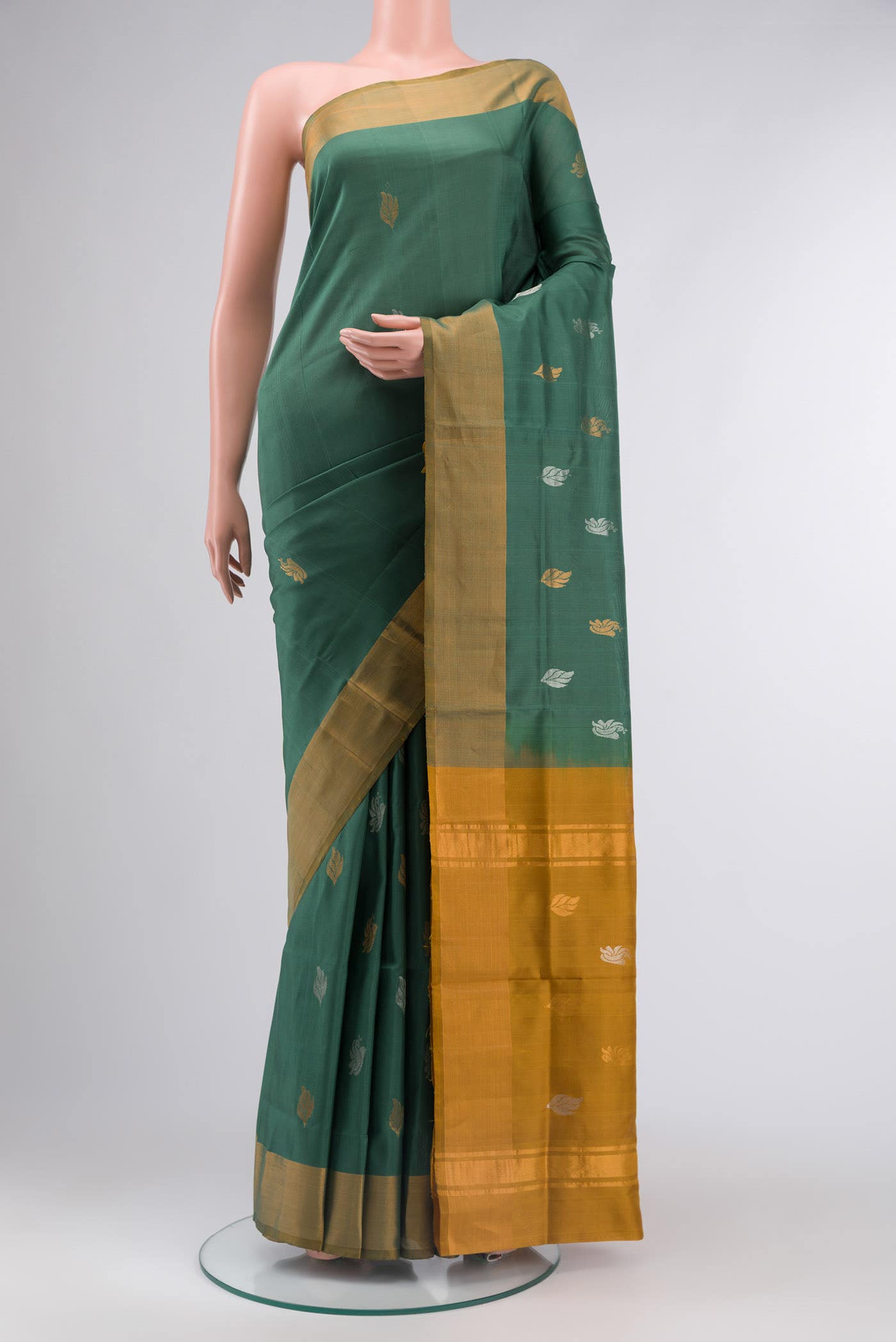 Green Uppada Silk Saree