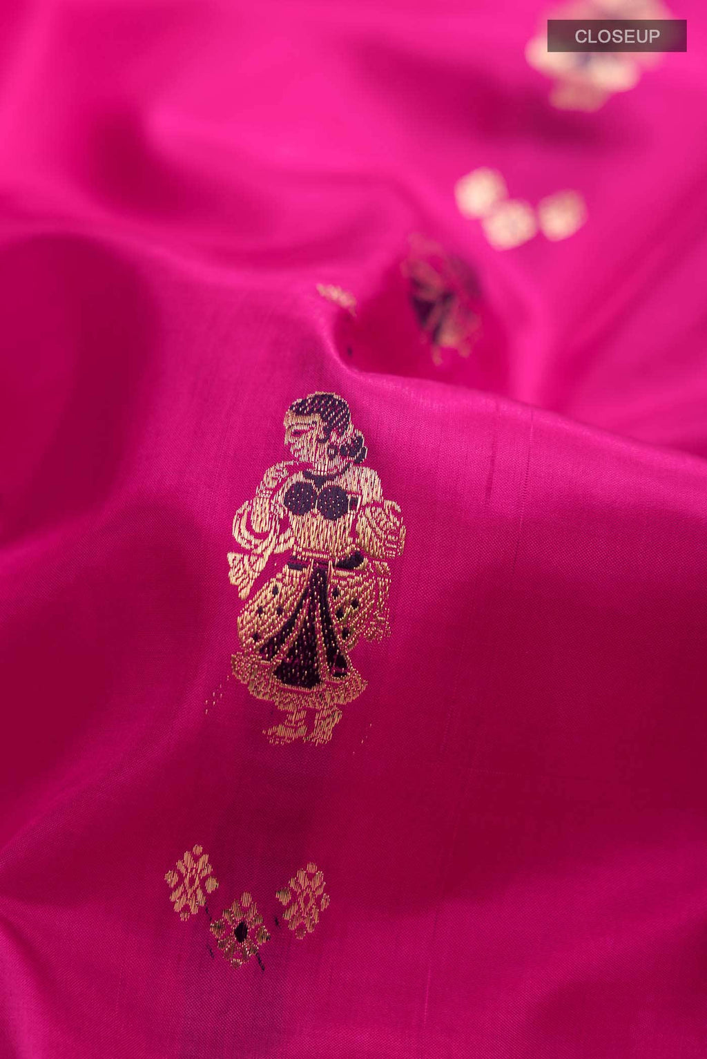 Pink Baluchari Silk Saree