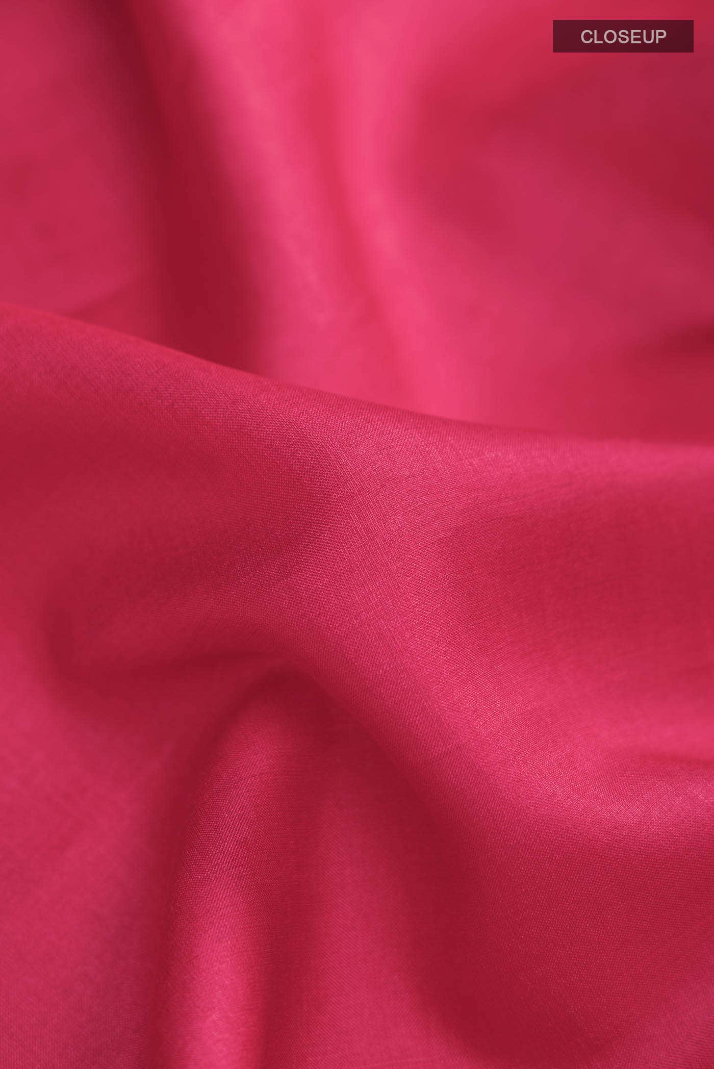 Red Bhagalpuri Tussar Silk Saree