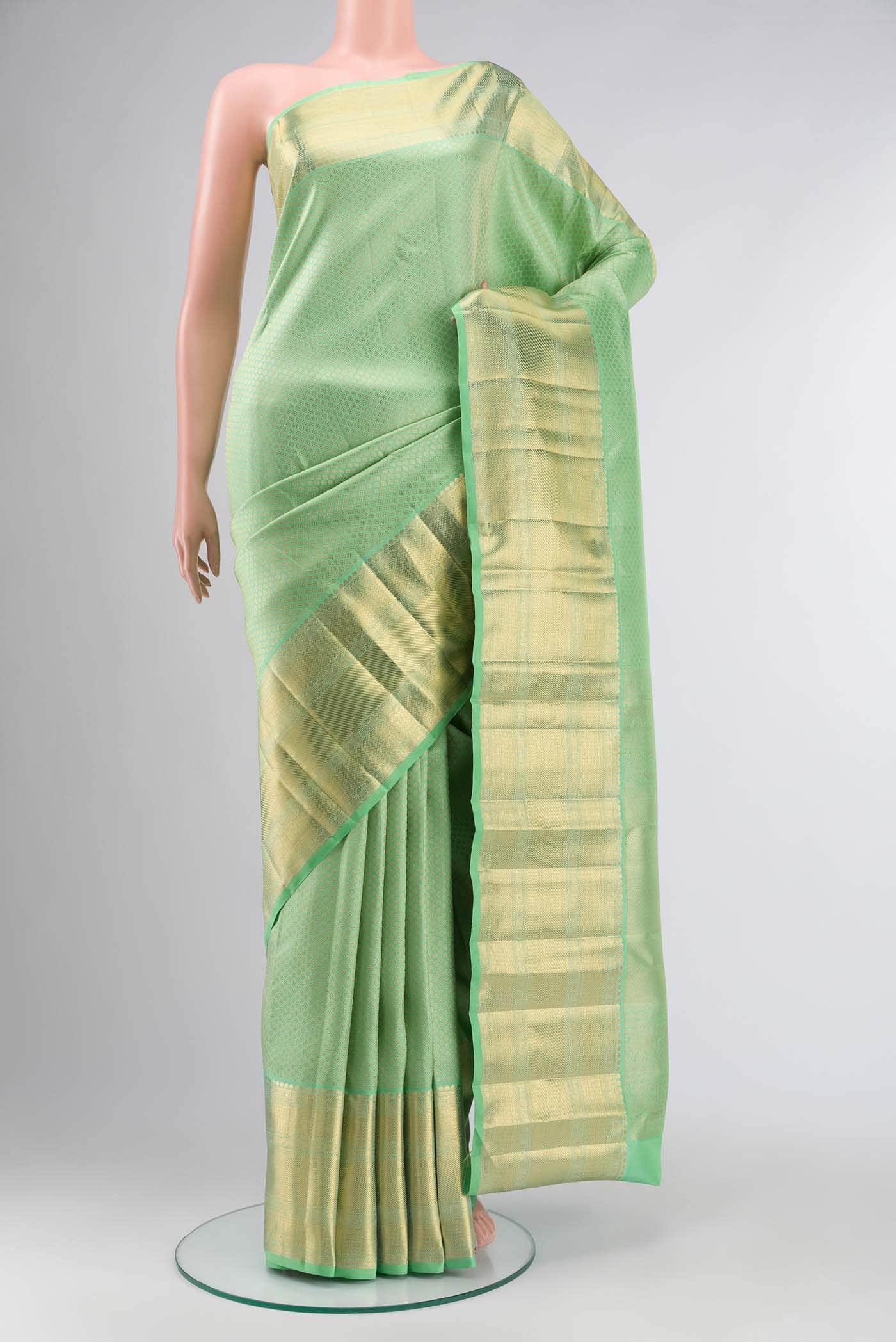 Green Kanchipuram Silk Saree