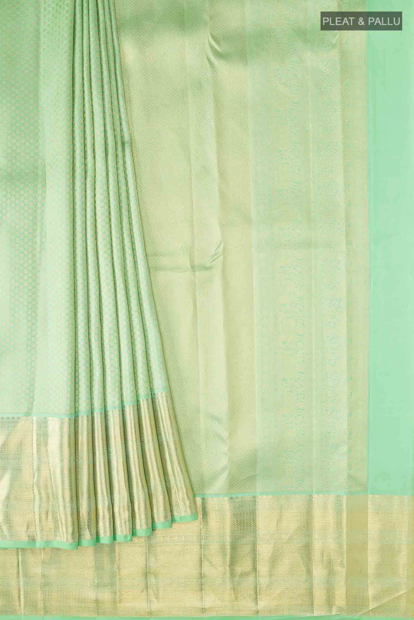 Green Kanchipuram Silk Saree