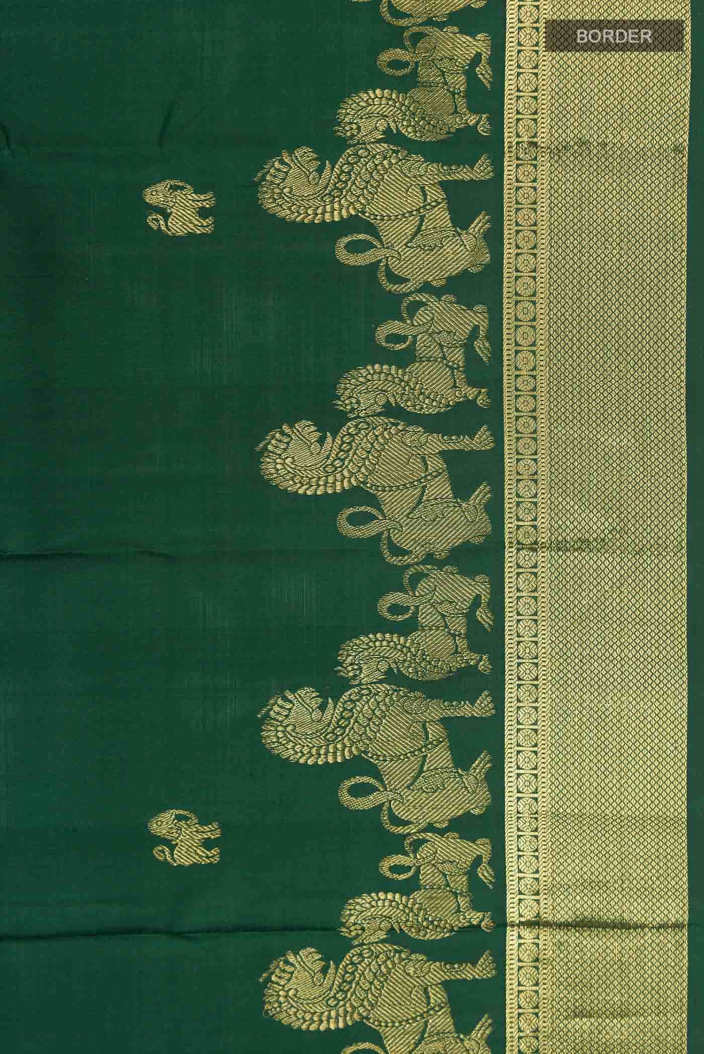 Green Kanchipuram Silk Saree