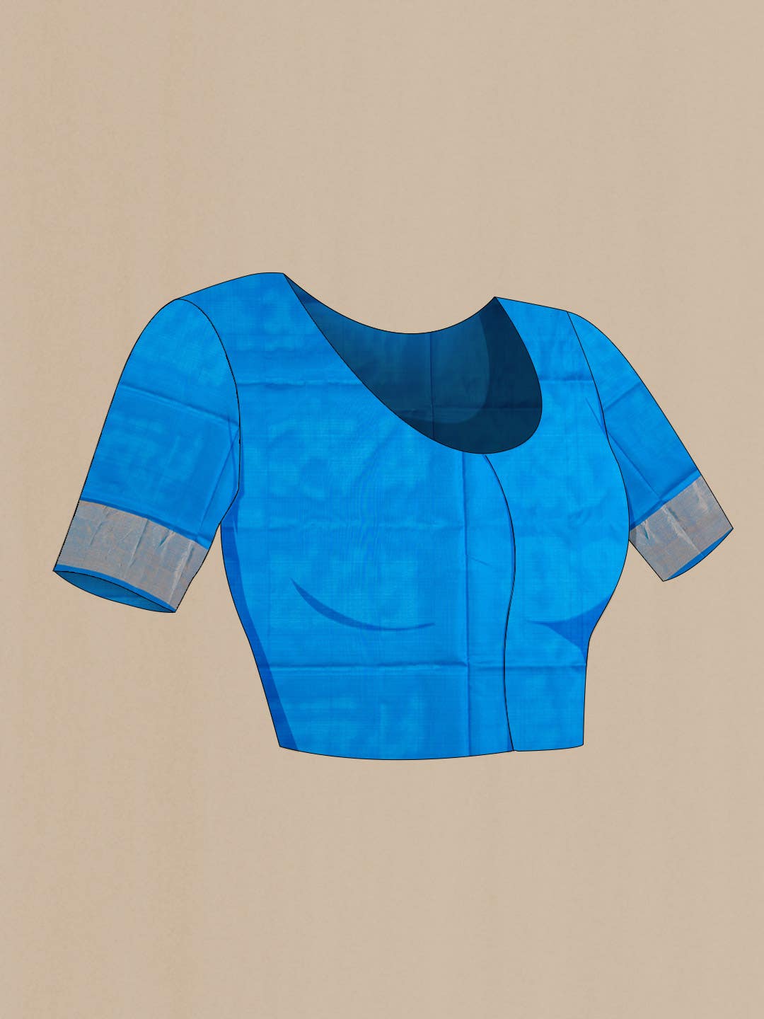 Blue Uppada Silk Saree