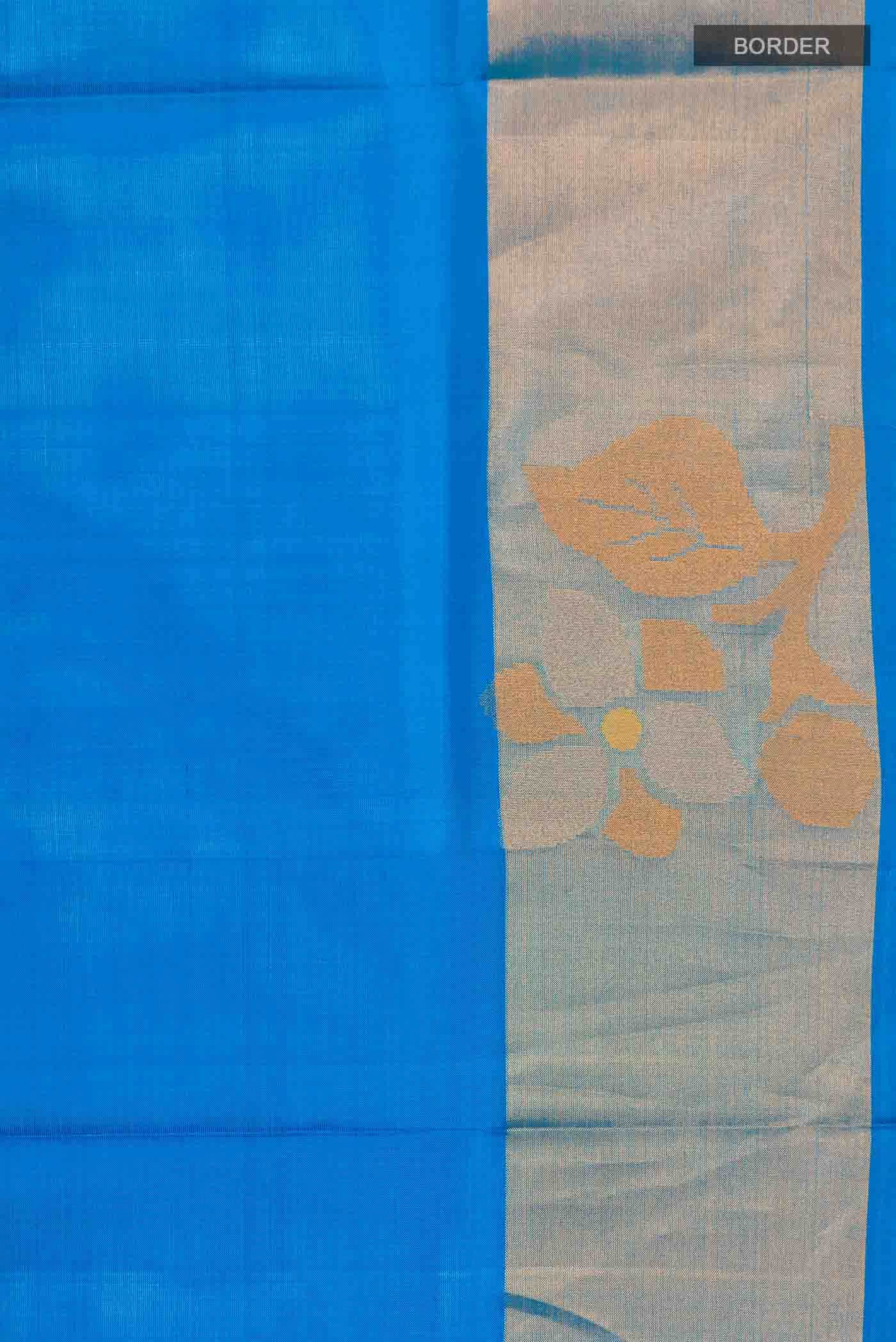 Blue Uppada Silk Saree