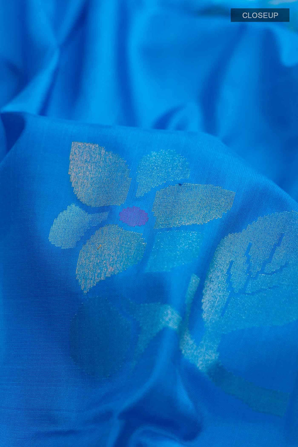 Blue Uppada Silk Saree