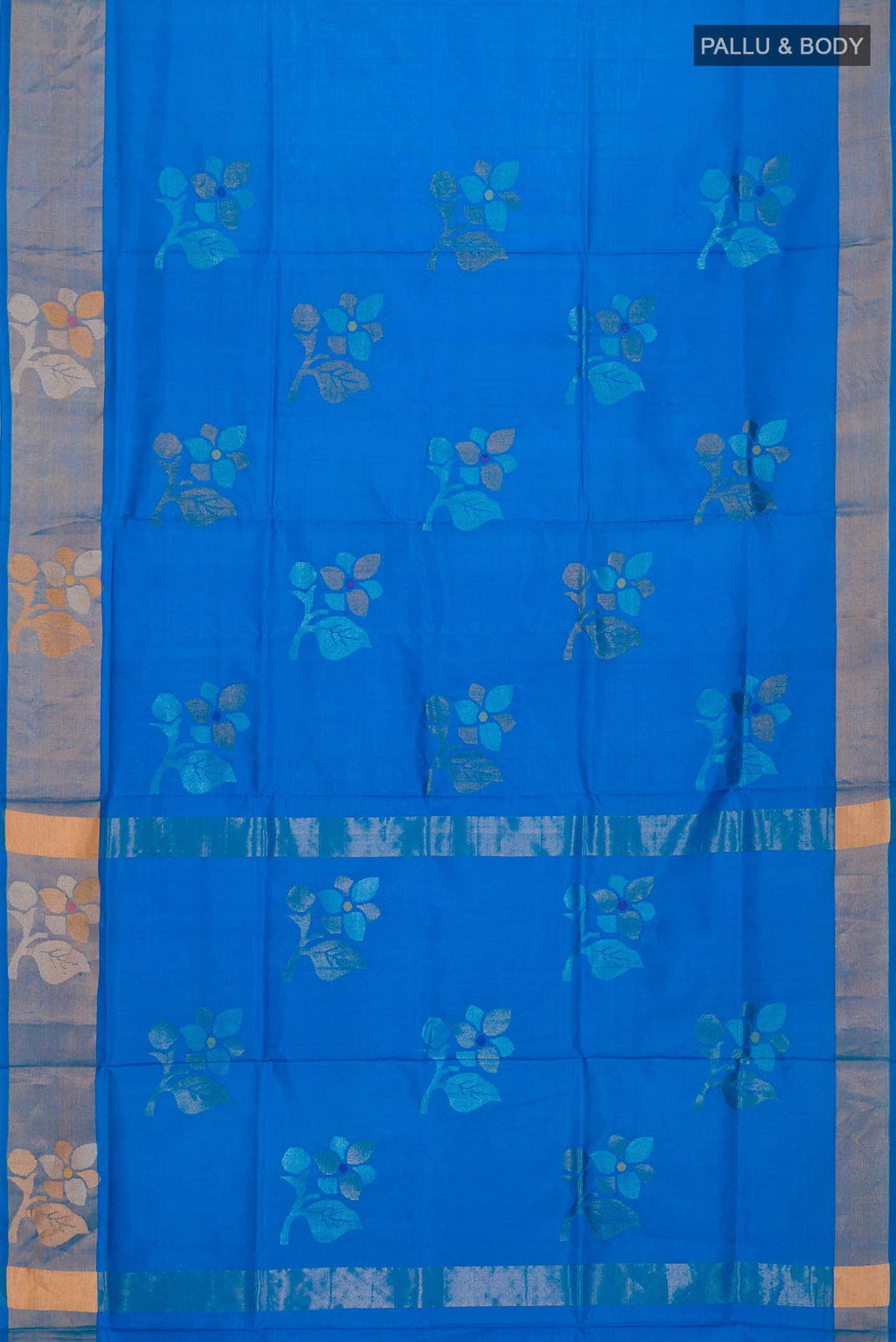 Blue Uppada Silk Saree