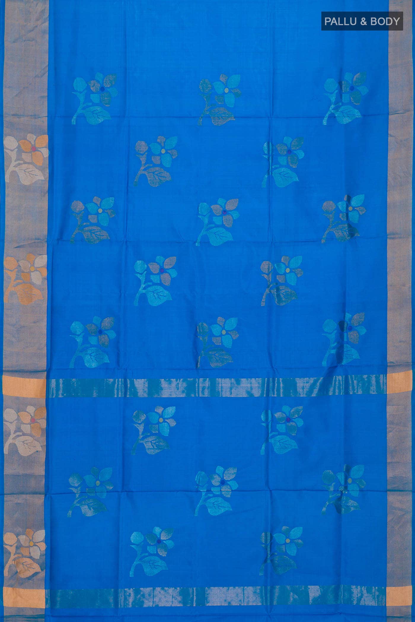Blue Uppada Silk Saree
