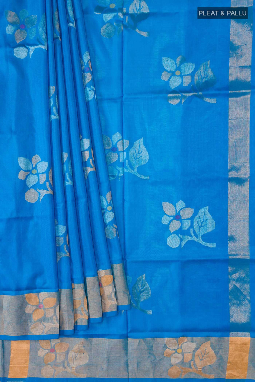 Blue Uppada Silk Saree