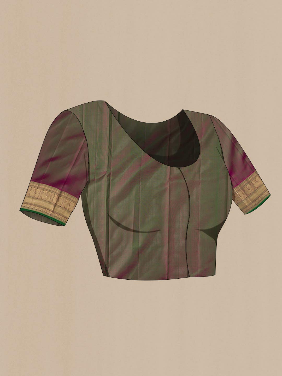 Green Kanchipuram Silk Saree