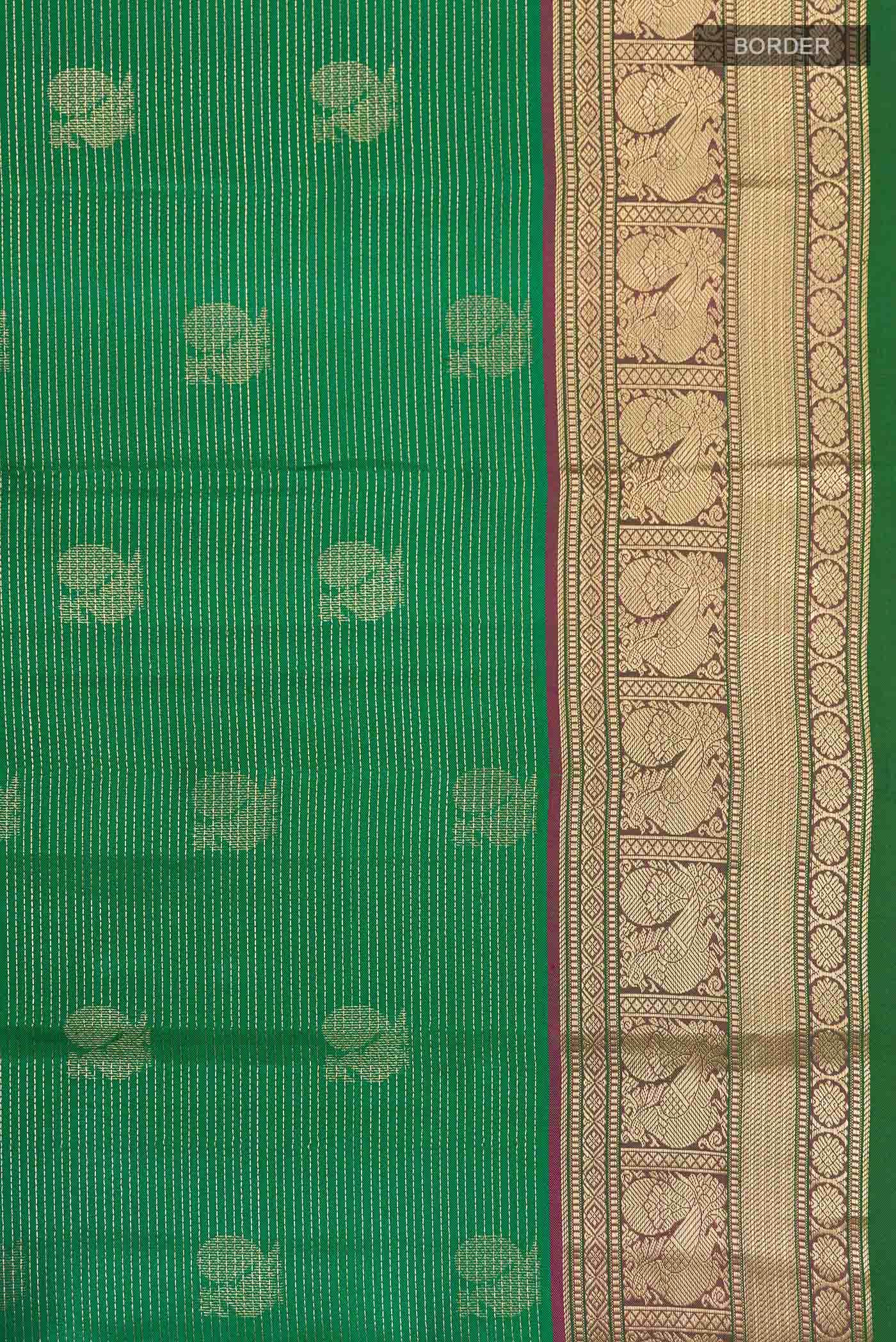 Green Kanchipuram Silk Saree