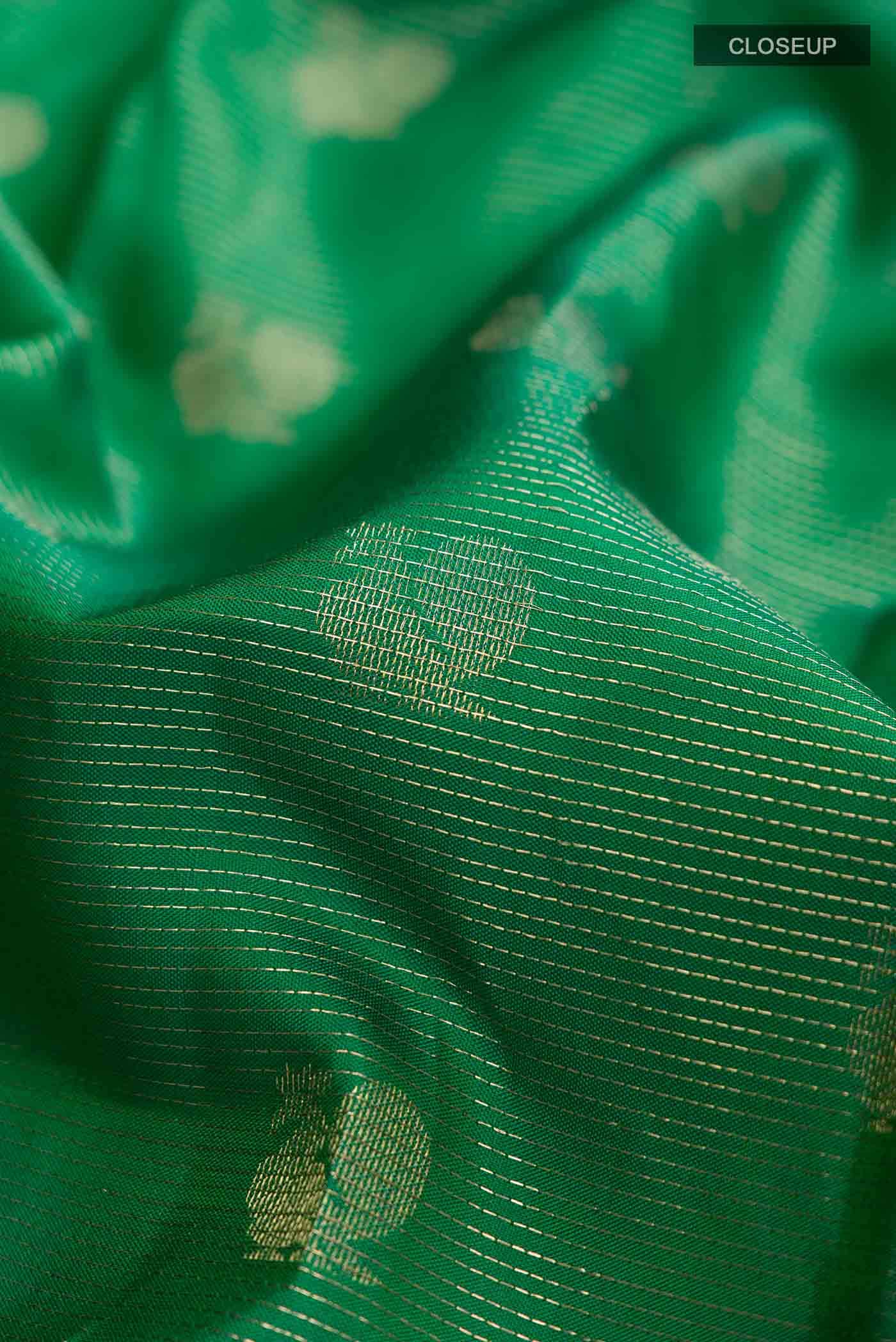 Green Kanchipuram Silk Saree