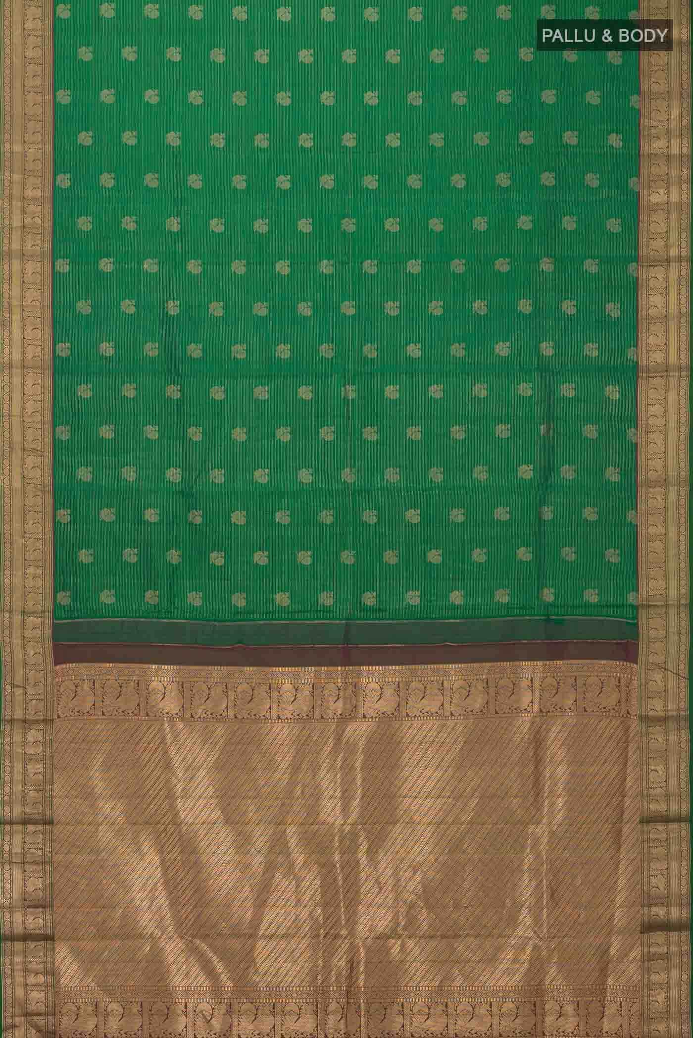 Green Kanchipuram Silk Saree