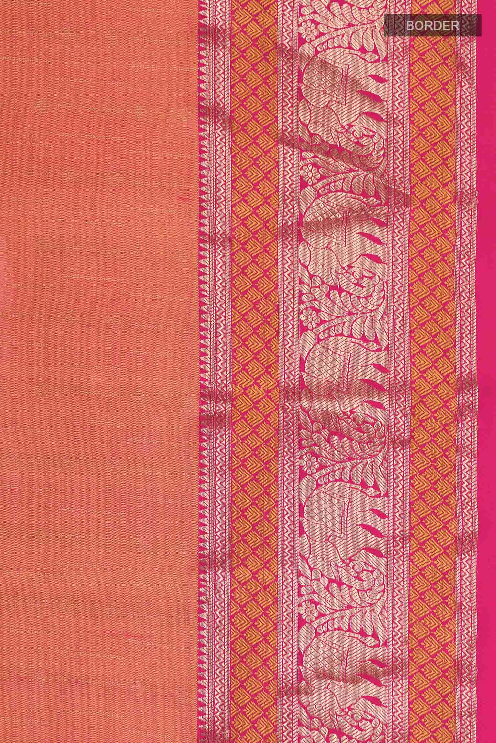 Pink Kanchipuram Silk Saree