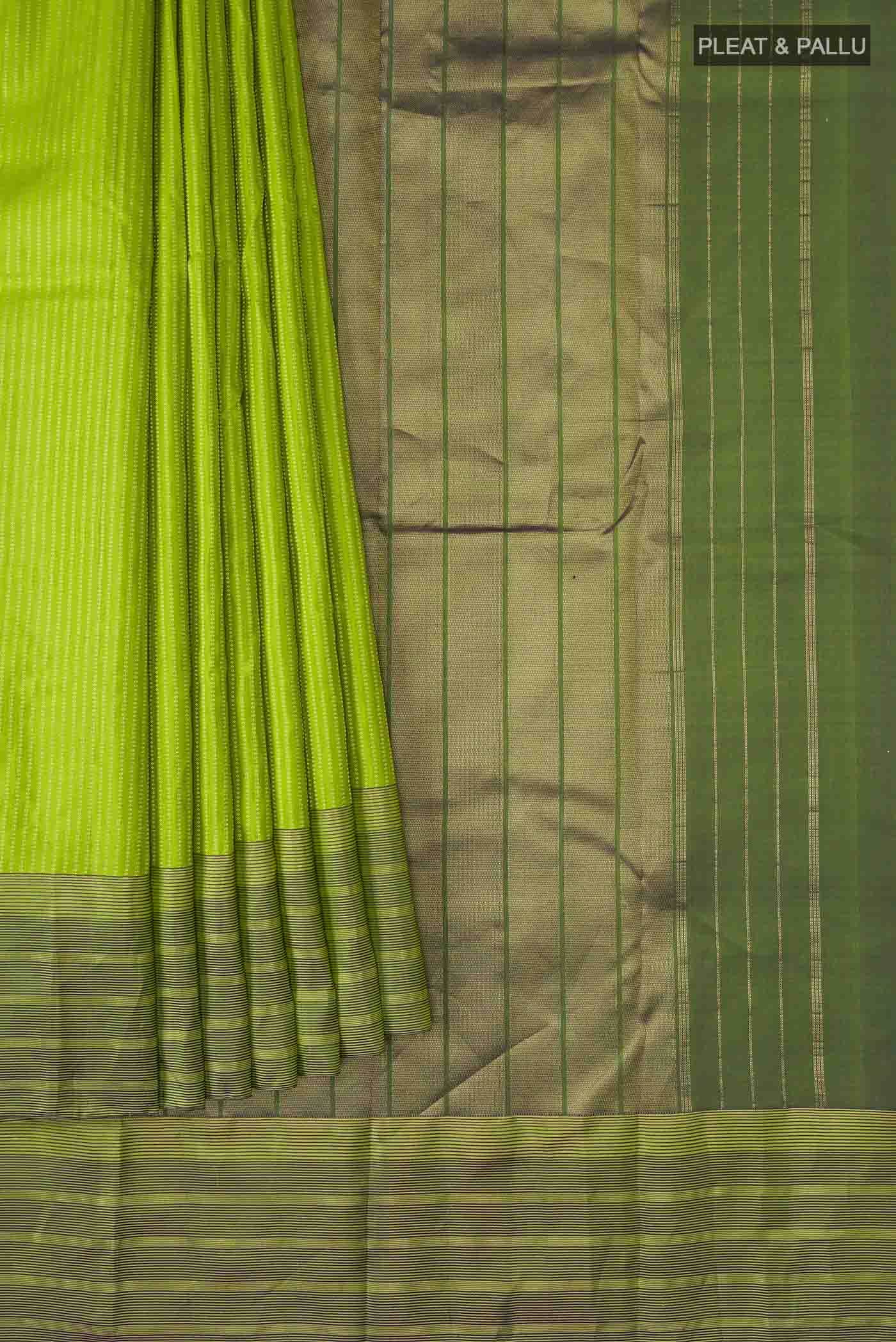 Green Kanchipuram Silk Saree