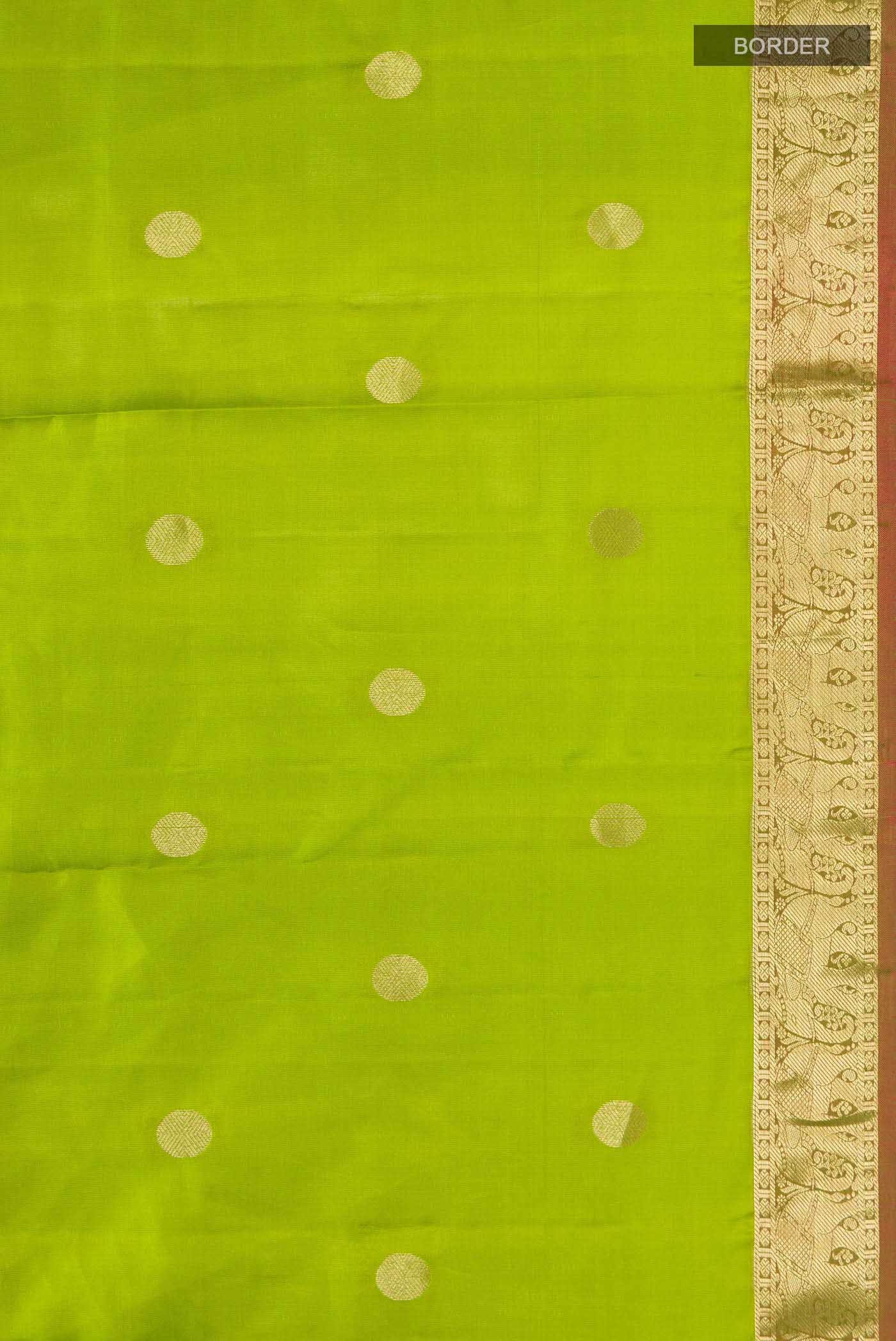 Green Kanchipuram Silk Saree